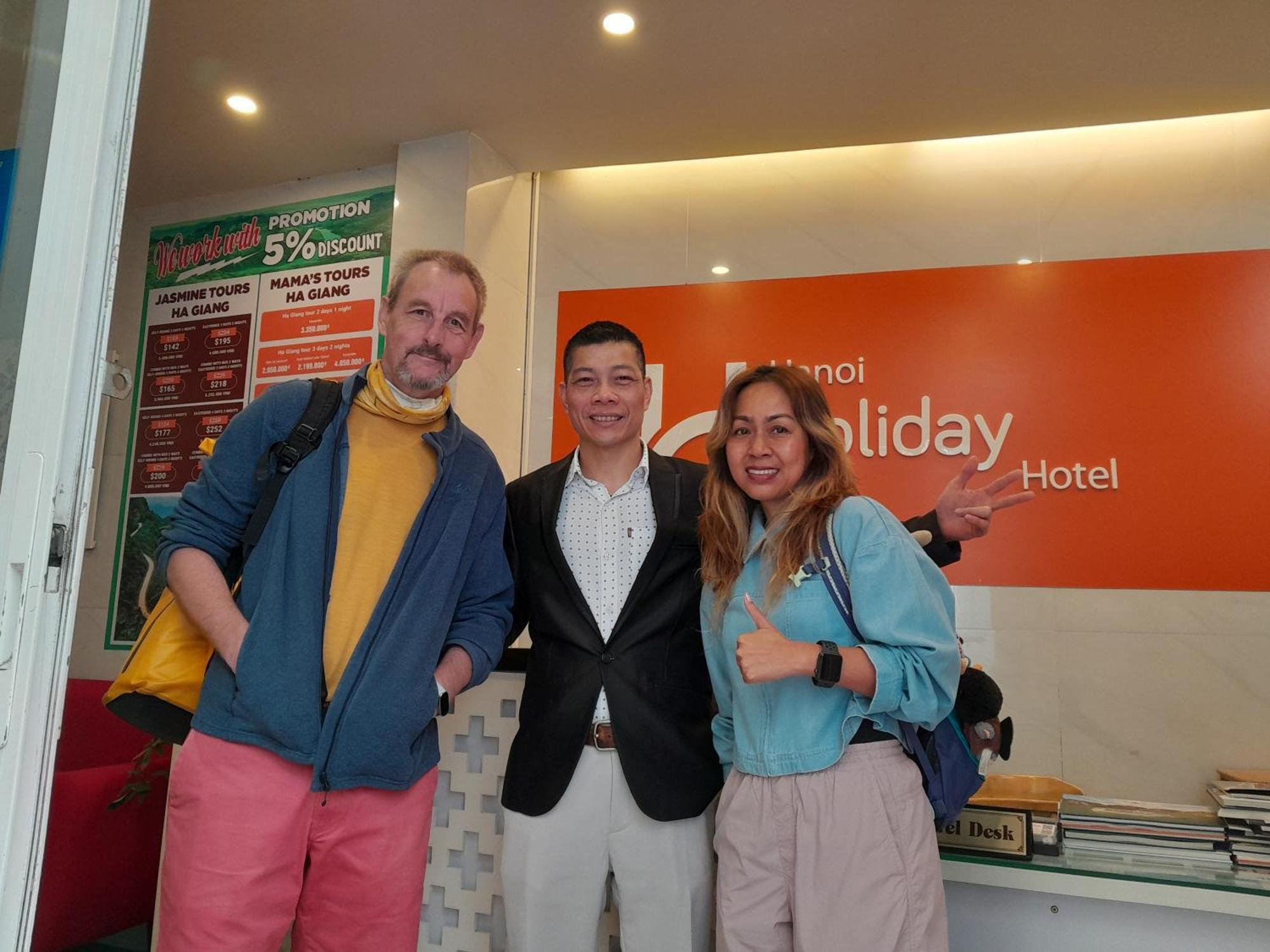 Hanoi Holiday Hotel Exteriör bild